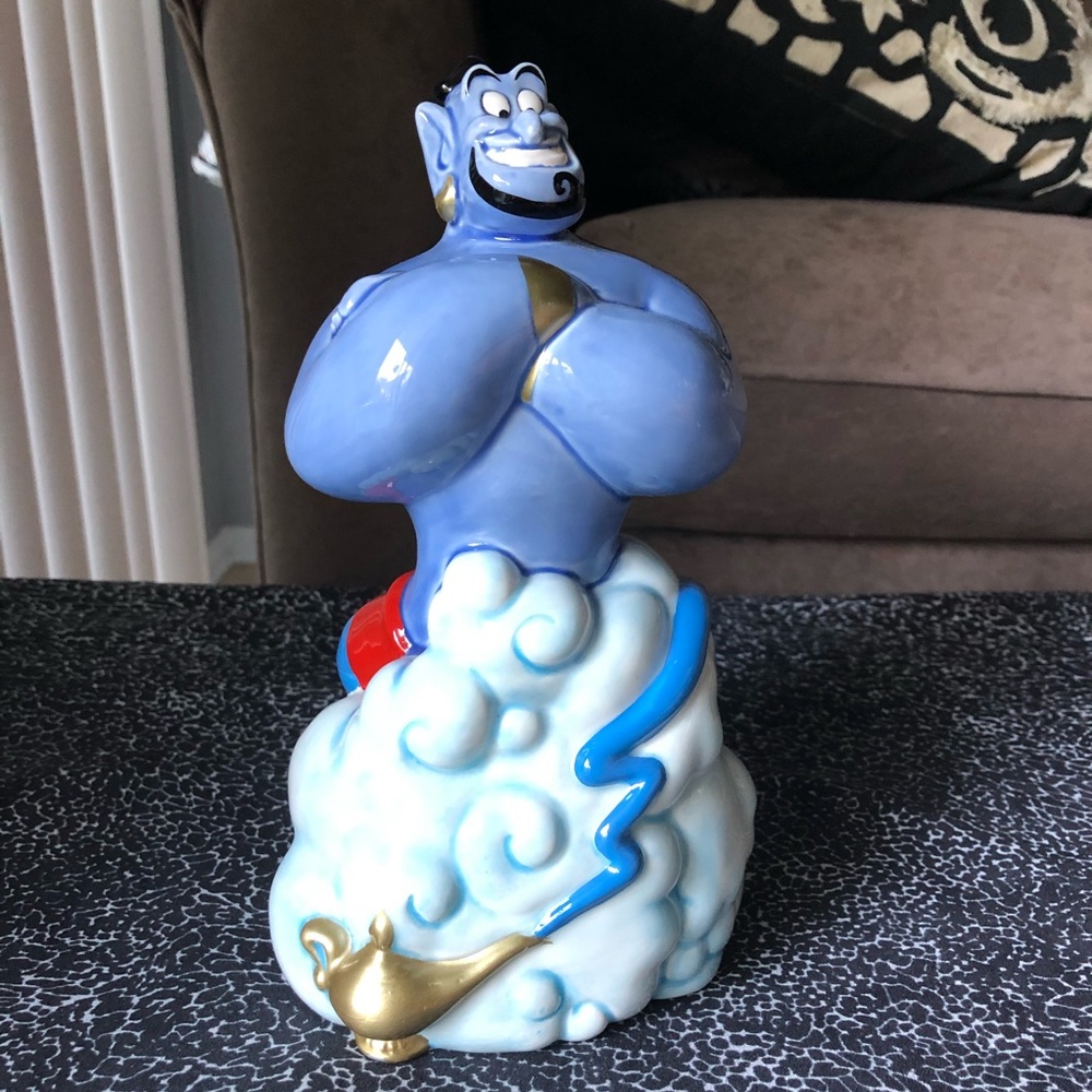 Aladdin Vintage Disney Bank -Never Used